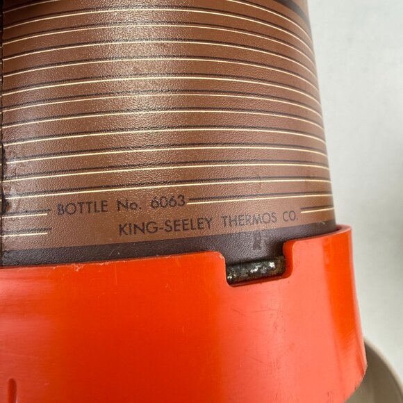 Vintage Retro Thermos King Seeley Stacking Connecting Ring 2 Bottles - Picture 13 of 16